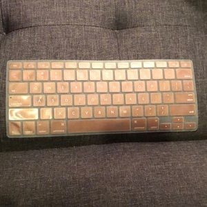 Rose Gold MacBook Air silicon key board cover